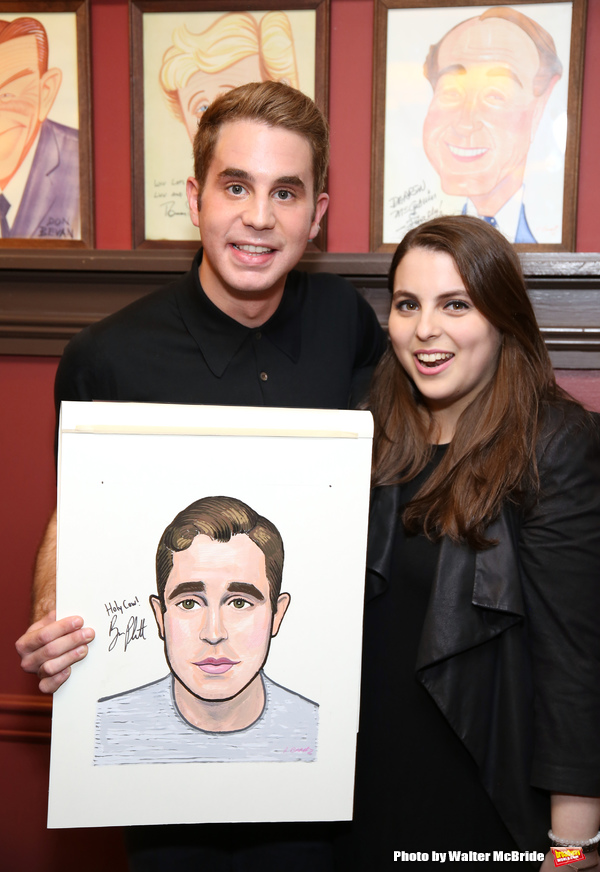 Photo Coverage: Ben Platt's DEAR EVAN HANSEN Gang Celebrates His New Sardi's Portrait! Image