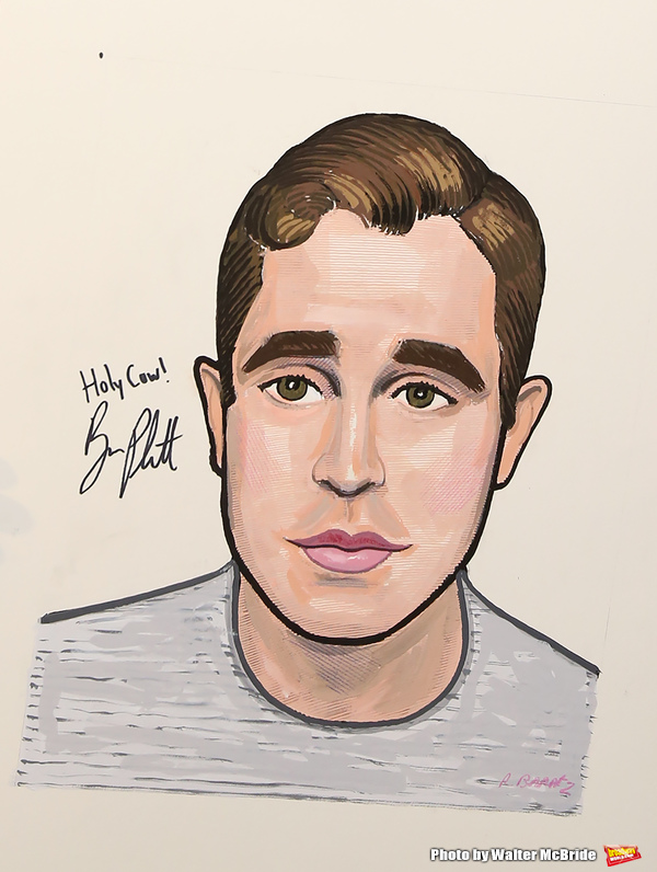 Photo Coverage: Ben Platt's DEAR EVAN HANSEN Gang Celebrates His New Sardi's Portrait! Image