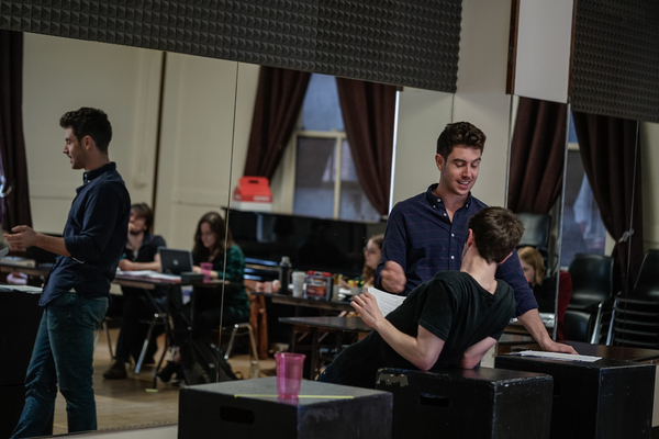 Photo Flash: Inside Rehearsals for Midnight Theatricals' AFTERGLOW Off-Broadway Image