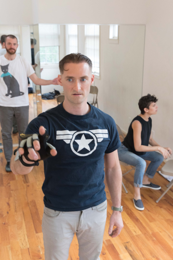 Photo Flash: Inside Rehearsal for THE AURORA PROJECT, Opening Friday Image