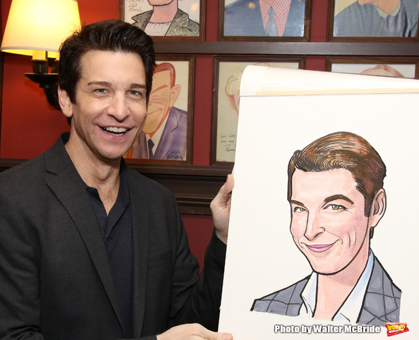 Photo Coverage: GROUNDHOG DAY's Andy Karl Becomes Broadway Royalty with a New Portrait at Sardi's! Image