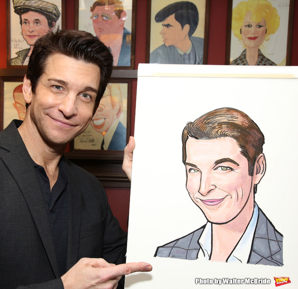 Photo Coverage: GROUNDHOG DAY's Andy Karl Becomes Broadway Royalty with a New Portrait at Sardi's! Image