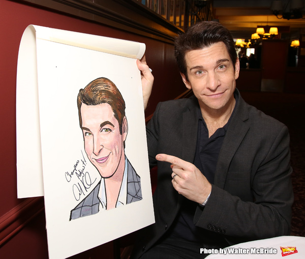 Photo Coverage: GROUNDHOG DAY's Andy Karl Becomes Broadway Royalty with a New Portrait at Sardi's! Image