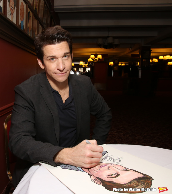 Photo Coverage: GROUNDHOG DAY's Andy Karl Becomes Broadway Royalty with a New Portrait at Sardi's! Image