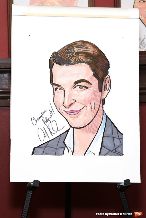 Photo Coverage: GROUNDHOG DAY's Andy Karl Becomes Broadway Royalty with a New Portrait at Sardi's! Image