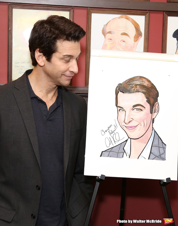 Photo Coverage: GROUNDHOG DAY's Andy Karl Becomes Broadway Royalty with a New Portrait at Sardi's! Image