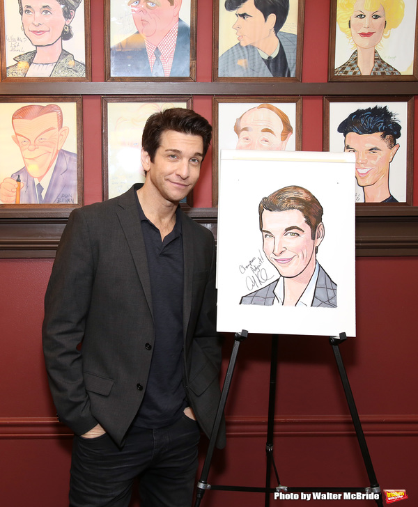 Photo Coverage: GROUNDHOG DAY's Andy Karl Becomes Broadway Royalty with a New Portrait at Sardi's! Image