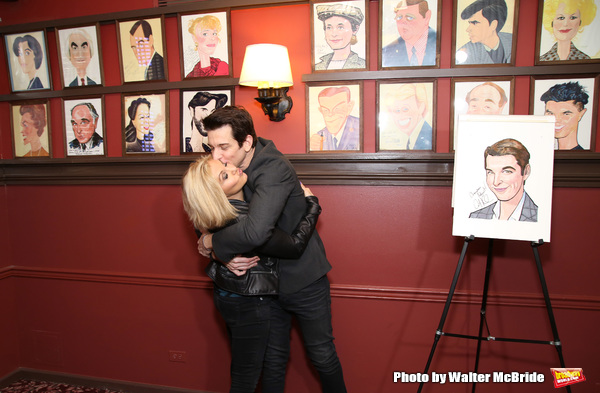 Photo Coverage: GROUNDHOG DAY's Andy Karl Becomes Broadway Royalty with a New Portrait at Sardi's! Image