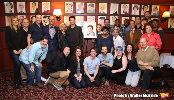 Photo Coverage: GROUNDHOG DAY's Andy Karl Becomes Broadway Royalty with a New Portrait at Sardi's! Image