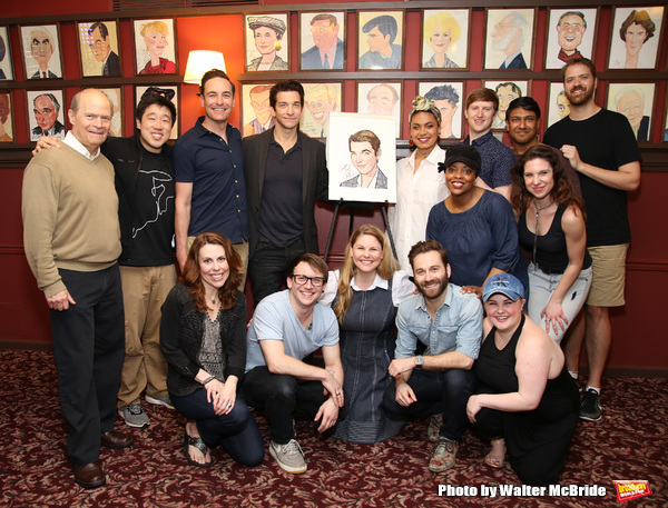 Photo Coverage: GROUNDHOG DAY's Andy Karl Becomes Broadway Royalty with a New Portrait at Sardi's! Image
