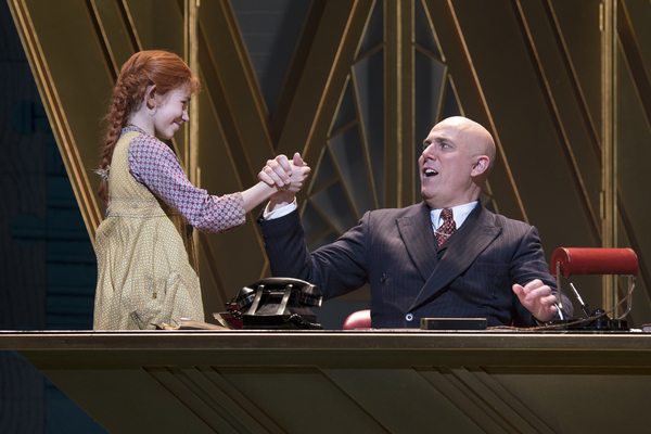 Photo Flash: We Think She's Gonna Like It Here! First Look at ANNIE in the West End Image