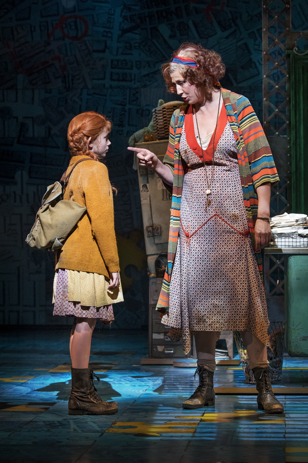 Photo Flash: We Think She's Gonna Like It Here! First Look at ANNIE in the West End Image