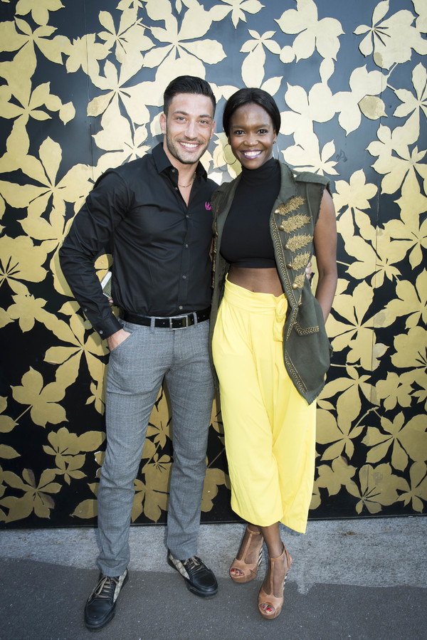 Gionvanni Pernice and Oti Mabuse Photo