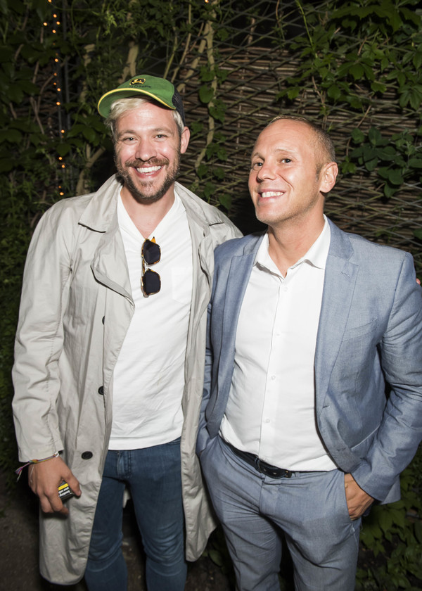 Will Young and Robert Rinder Photo