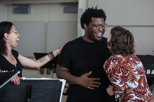 Photo Flash: THE MUSIC MAN Prepares to Roll Into Sharon Playhouse Image