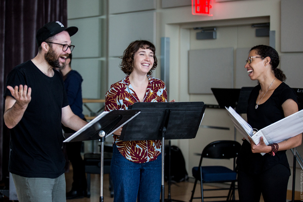 Photo Flash: THE MUSIC MAN Prepares to Roll Into Sharon Playhouse Image