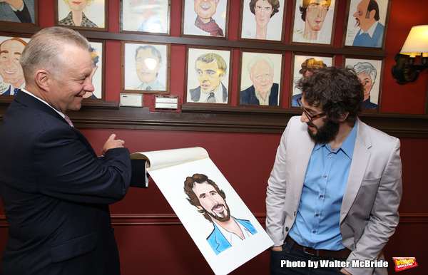 Photo Coverage: What About Josh? Josh Groban Receives Sardi's Portrait Image