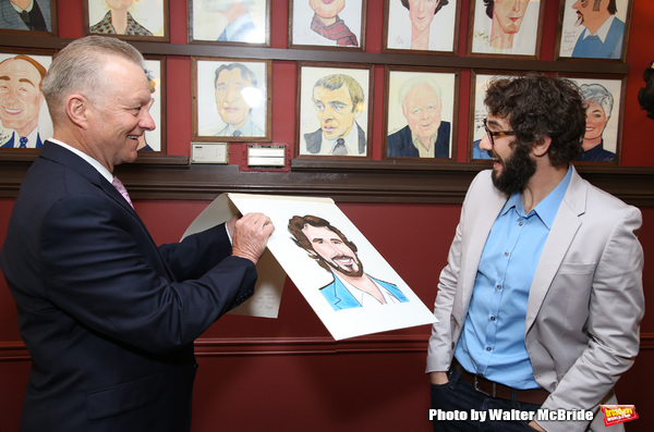 Photo Coverage: What About Josh? Josh Groban Receives Sardi's Portrait Image