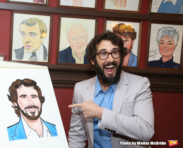 Photo Coverage: What About Josh? Josh Groban Receives Sardi's Portrait Image