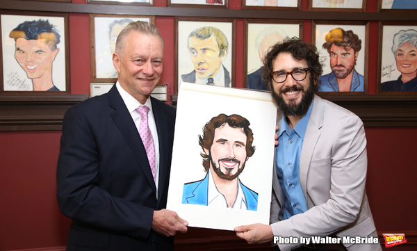 Photo Coverage: What About Josh? Josh Groban Receives Sardi's Portrait Image