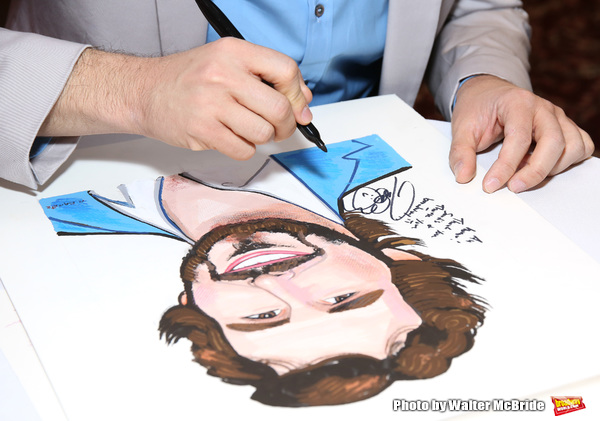 Photo Coverage: What About Josh? Josh Groban Receives Sardi's Portrait Image