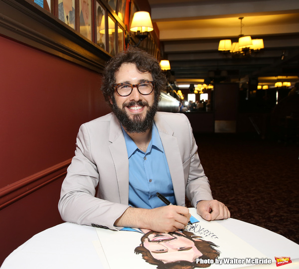 Photo Coverage: What About Josh? Josh Groban Receives Sardi's Portrait Image