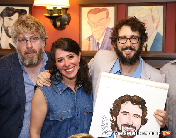 Photo Coverage: What About Josh? Josh Groban Receives Sardi's Portrait Image