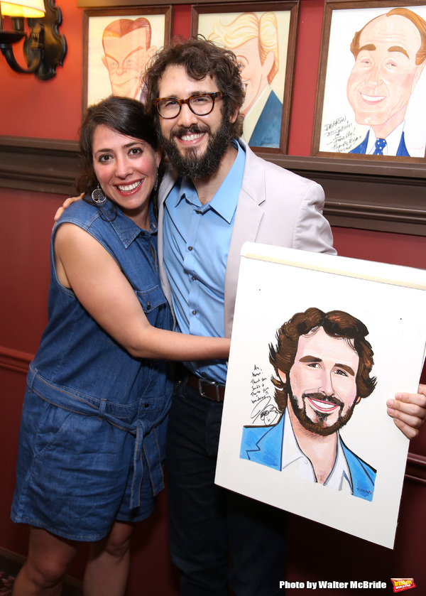 Photo Coverage: What About Josh? Josh Groban Receives Sardi's Portrait Image