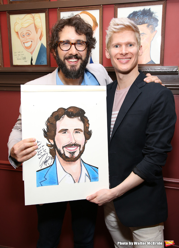 Photo Coverage: What About Josh? Josh Groban Receives Sardi's Portrait Image