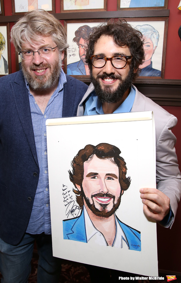 Photo Coverage: What About Josh? Josh Groban Receives Sardi's Portrait Image