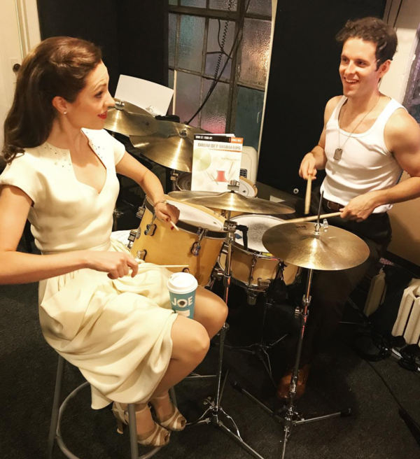Photo Flash: BANDSTAND Gets a Lesson in Drumming and More Saturday Intermission Pics! Image
