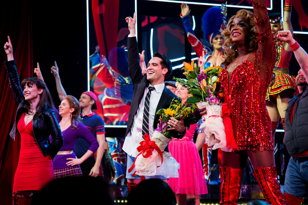 Photo Coverage: No Panic Necessary! Brendon Urie Takes First Broadway Bows in KINKY BOOTS Image