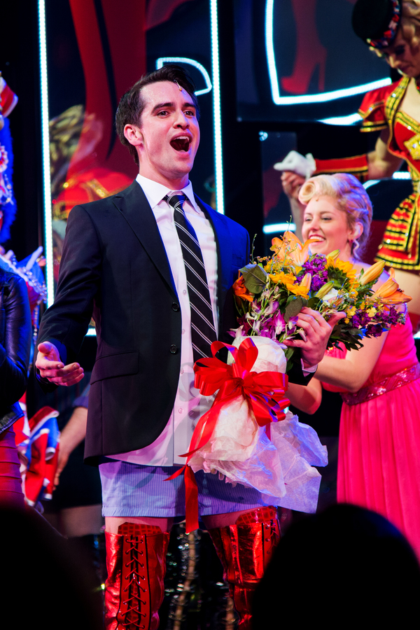 Photo Coverage: No Panic Necessary! Brendon Urie Takes First Broadway Bows in KINKY BOOTS Image