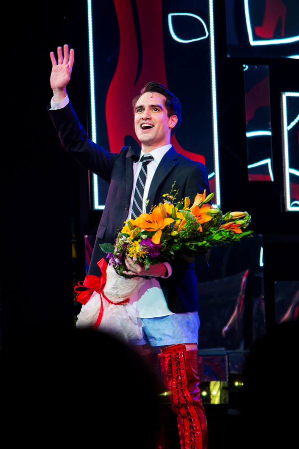 Photo Coverage: No Panic Necessary! Brendon Urie Takes First Broadway Bows in KINKY BOOTS Image
