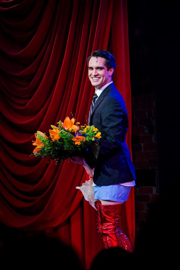 Photo Coverage: No Panic Necessary! Brendon Urie Takes First Broadway Bows in KINKY BOOTS Image