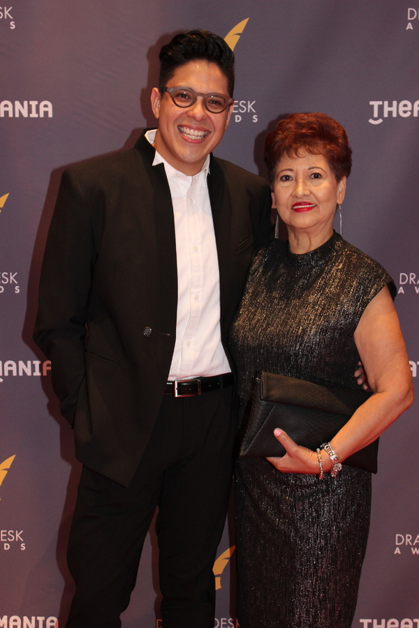 George Salazar and his Mom Photo