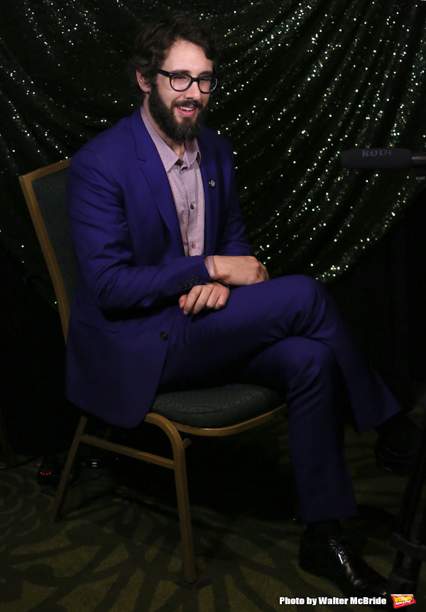 Photo Coverage: Meet the 2017 Tony Nominees - GREAT COMET's Josh Groban Image