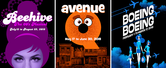 AVENUE Q, BEEHIVE, BOEING, BOEING and More Set for Metropolis Performing Arts Centre's 2017-18 Season Image