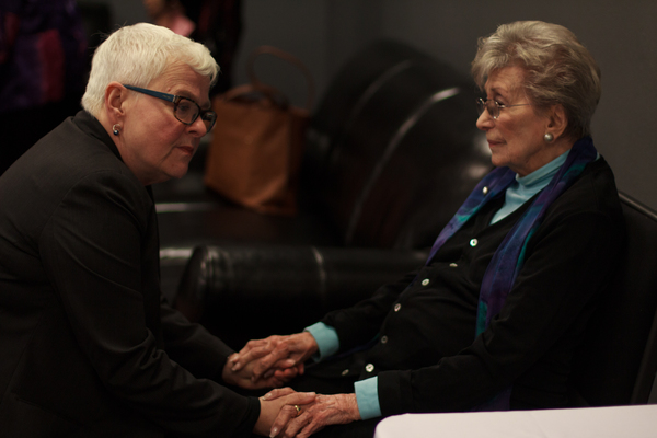 Betty Corwin and Paula Vogel Photo