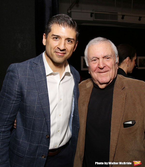 Tony Yazbeck and John Kander  Photo