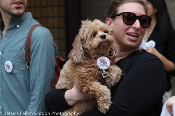 Photo Coverage: Casting Directors Take to the Streets to Rally for Union Contracts Image