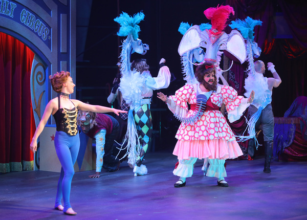 Photo Flash: A Look Inside the Tent at 2 Ring Circus' GODSPELL Image