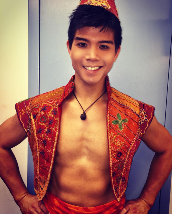 Photo Flash: Telly Leung Celebrates His First Weekend in Agrabah and More Saturday Intermission Pics! 