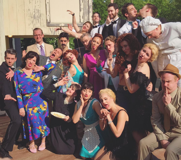 Photo Flash: Telly Leung Celebrates His First Weekend in Agrabah and More Saturday Intermission Pics! Image