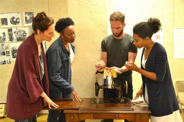 Photo Flash: In Rehearsals for INTIMATE APPAREL at Bay Street Theatre Image