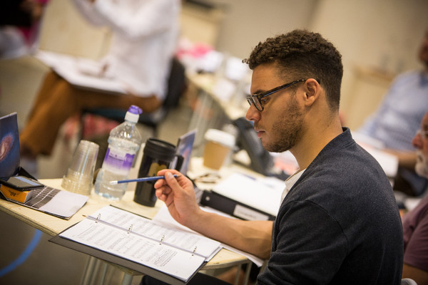 Photo Flash: Inside Rehearsal for New Musical 'COMMITTEE' at Donmar Warehouse Image
