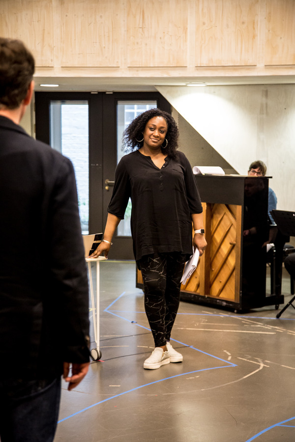 Photo Flash: Inside Rehearsal for New Musical 'COMMITTEE' at Donmar Warehouse Image