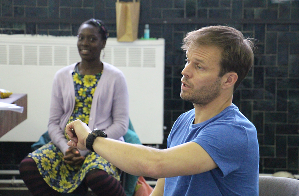 Photo Flash: Inside Rehearsal for ALLIGATORS at Hampstead Downstairs Image