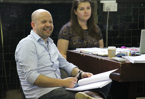 Photo Flash: Inside Rehearsal for ALLIGATORS at Hampstead Downstairs Image