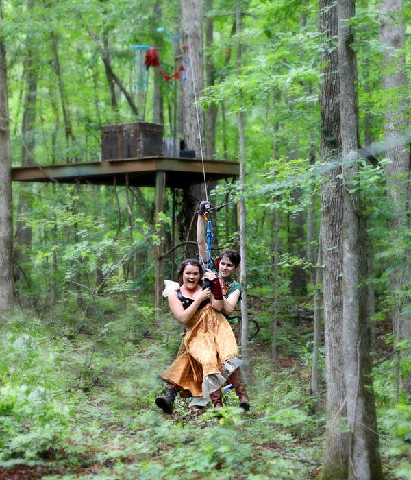 Photo Flash: Zip Into the Forest with Serenbe's Immersive ROBIN HOOD Image